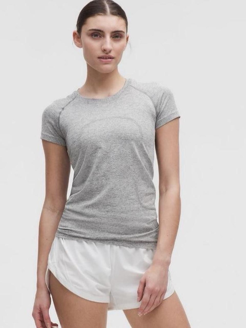 Lululemon grey swiftly tech short sleeve